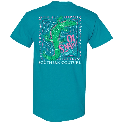 SC Classic Oh Snap Alligator-Tropical Blue