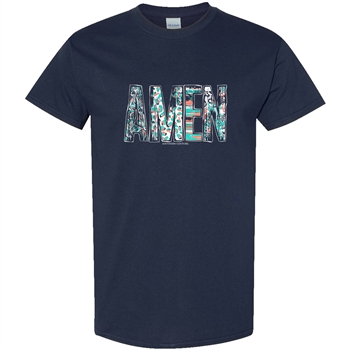 SC Soft Amen front print-Navy