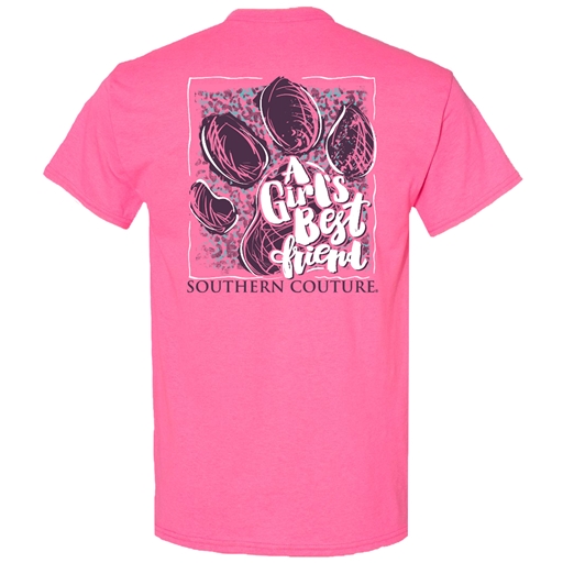 SC Classic A Girl's Best Friend-Safety Pink