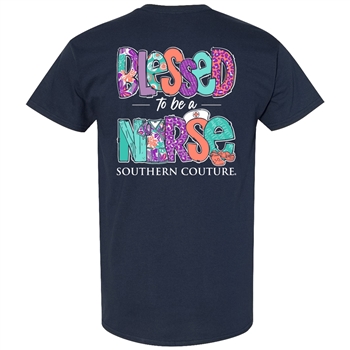 SC Classic Blessed to Be A Nurse-Navy