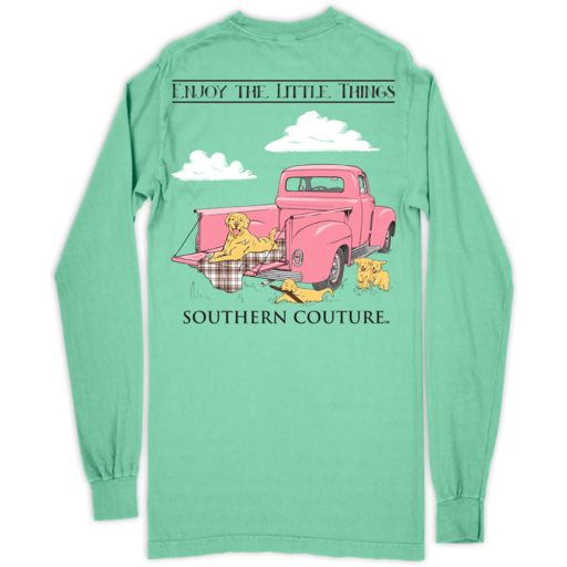 SC Comfort Vintage Truck on Long Sleeve  Island Reef