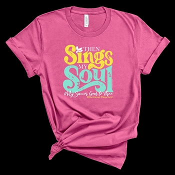 SC Premium Then Sings My Soul front print-Charity Pink