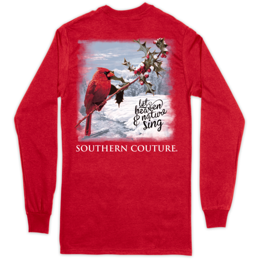 SC Classic Heaven & Nature on Long Sleeve-Red