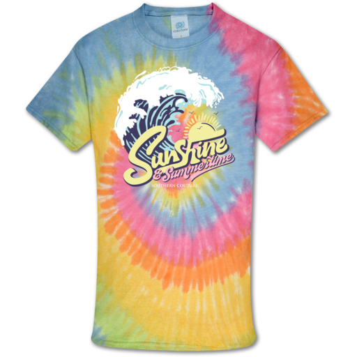 SC Tie Dye Sunshine & Summertime front print-Eternity