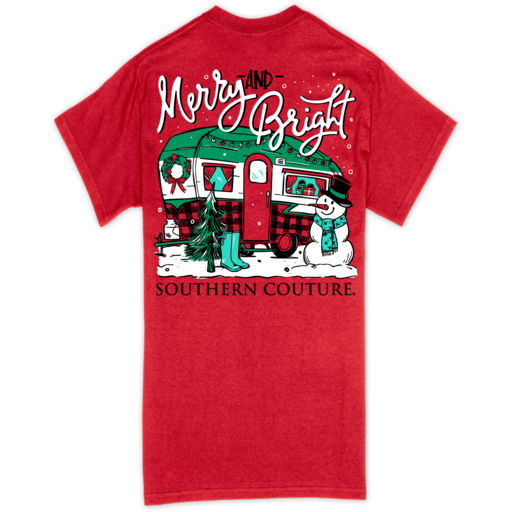 SC Classic Merry & Bright Camper-Red