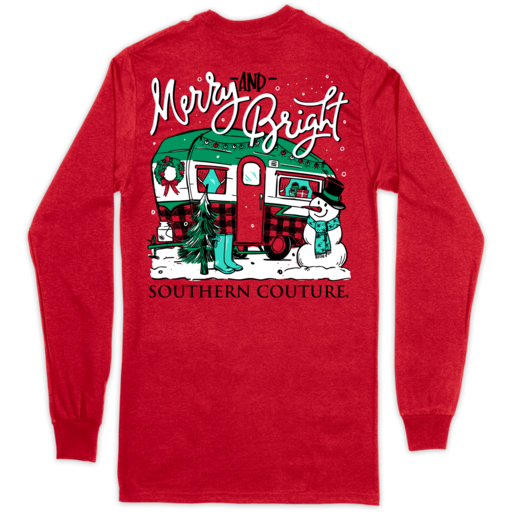 SC Classic Merry & Bright Camper on LS-Red