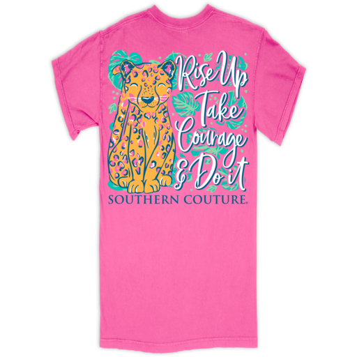 SC Comfort Rise Up Cheetah-Neon Pink