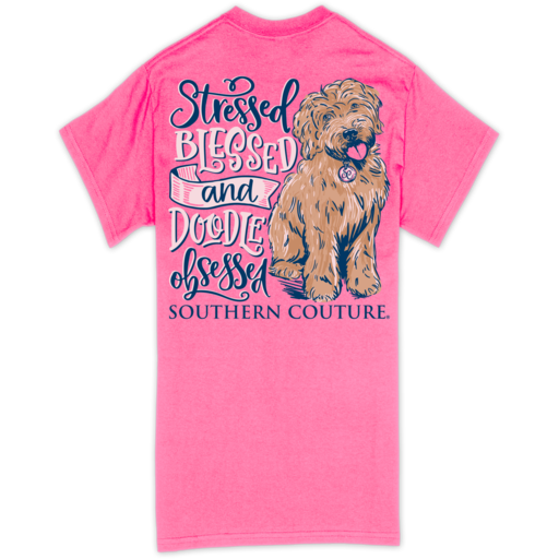 SC Classic Doodle Obsessed-Safety Pink