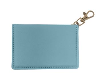 SC Faux Leather ID Wallet-Light Mint