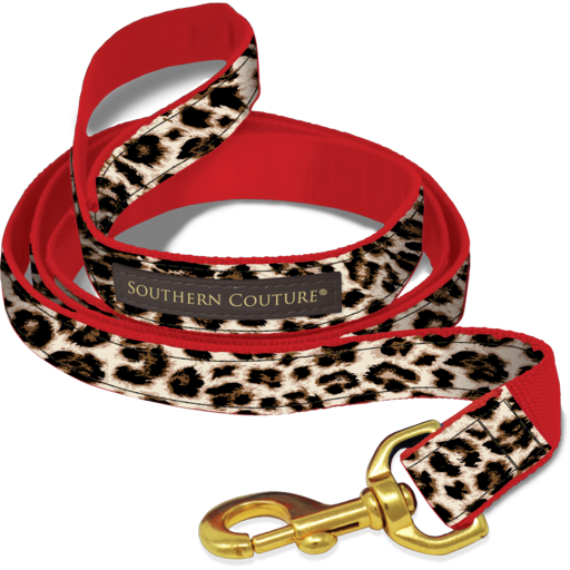 SC Dog Leash Solid Leopard