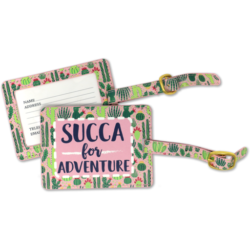 SC Succa For Adventure Luggage Tag