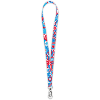 SC Patriotic Tie Dye Lanyard