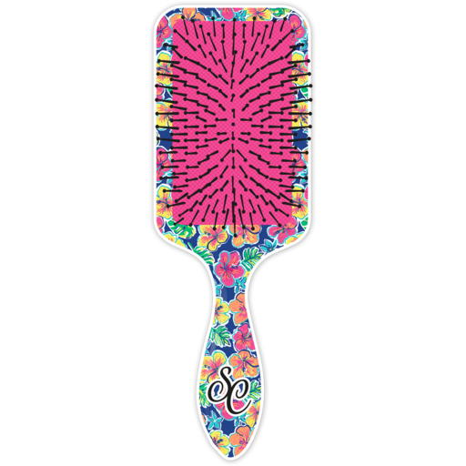 SC Paddle Brush Tropical Flowers