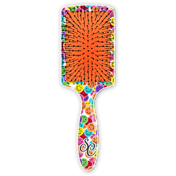 SC Paddle Brush- Smiley Faces