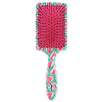 SC Paddle Brush-Hearts