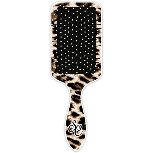 SC Paddle Brush Solid Leopard