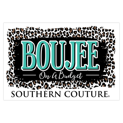 SC Boujee on A Budget Sticker - 24 pack