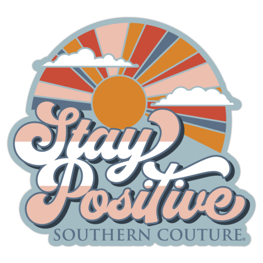 SC Stay Positive Sticker - 24 pack