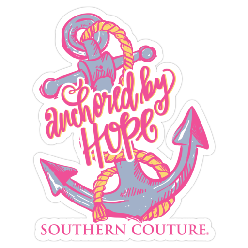 SC Anchored By Hope Sticker - 24 pack