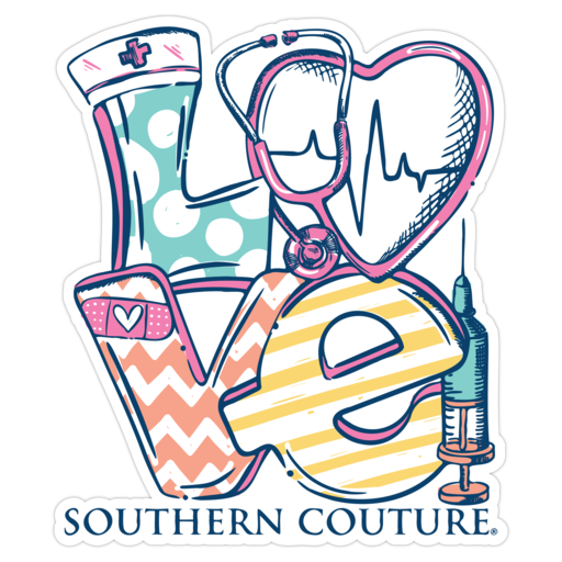 SC Love Nurse Sticker - 24 pack