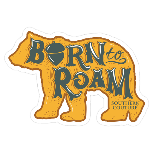 SC Born to Roam Sticker-pack of 12
