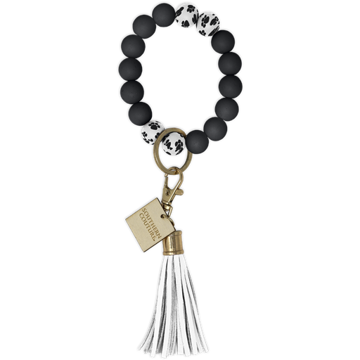 SC Silicone Beaded Bracelet Key Chain-Fur Mama