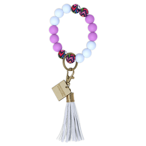SC Silicone Beaded Bracelet Key Chain-Highlight of My Day