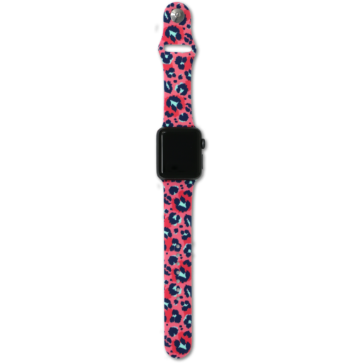 SC Coral Leopard Smart Watch Band