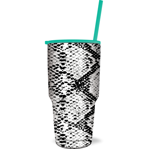 SC Tumbler-The Biggee-B/W Snakeskin