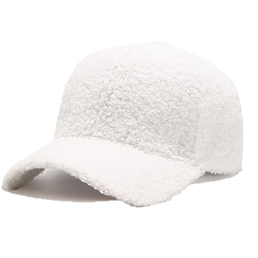 SC Plush Cap-Ivory