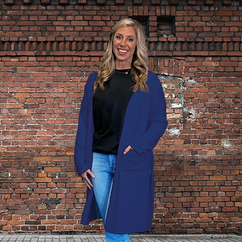 SC Comfy Light Cardigan-Navy