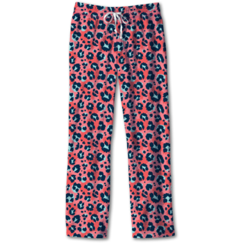 SC Lounge Pants-Coral Leopard
