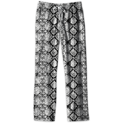 SC Lounge Pants-Black Snakeskin