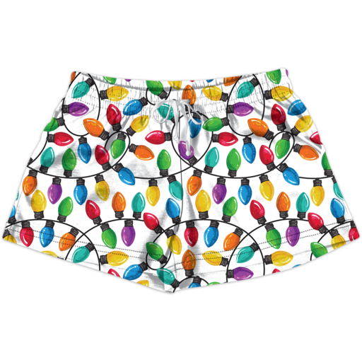 SC Lounge Shorts-Christmas Lights