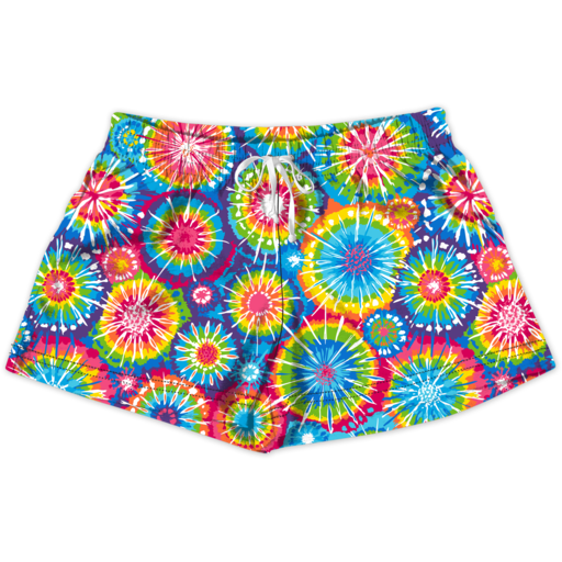 SC Lounge Shorts-Tie Dye Burst