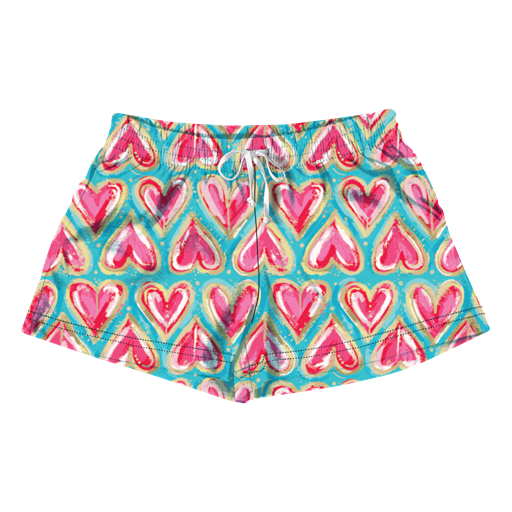 SC Lounge Shorts-Hearts