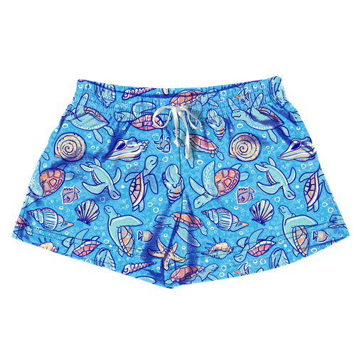 SC Lounge Shorts-Shell Yeah Turtle