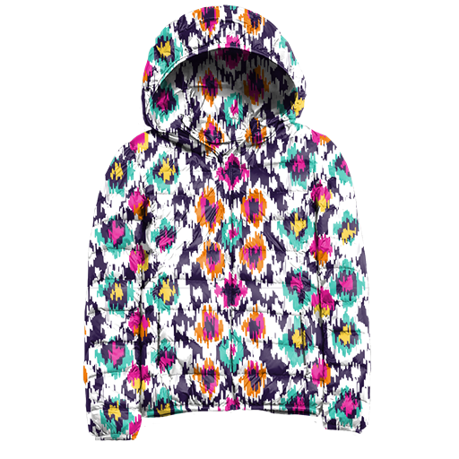 SC Packable Lightweight Puffer Jacket-Bright Aztec