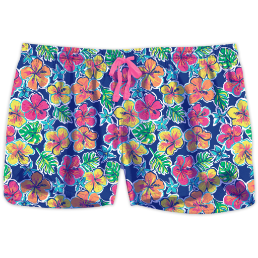 SC Southern Shorts-Tropical Flower