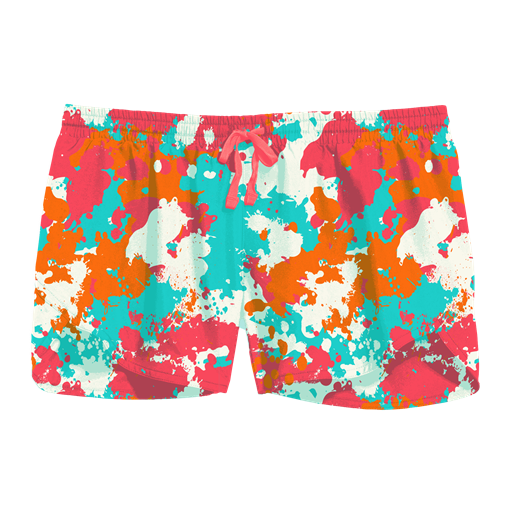 SC Southern Shorts-Paint Splatter