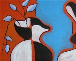 Frasier Acrylic Painting... The finest sitcom ever.  Hand painted.  18x20" (Or any size you'd like!)