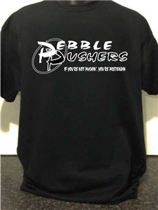 Pebble Pushers Logo T-Shirt