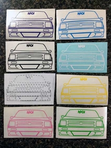 Slammed 2nd Gen S10 Vinyl Decal