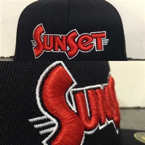 SunSet 3D Puff Embroidered Hat
