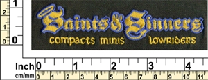 Saints & Sinners embroidered Beanie Design A