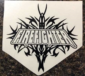 Tribal Firefighter Decal