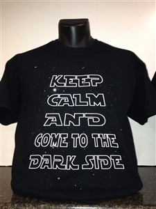 Vertically Challenged Dark Side T-Shirt