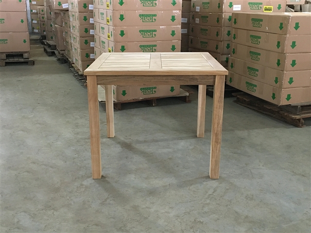 Tomo Teak Square Bistro Table 90cm/35"