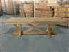 British Gardens FSC Recycled Teak Trestle Table 260x110cm