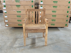 Teak Arm Chair - Blackburn